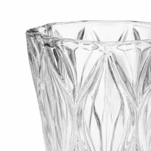 Alternative view of Γυάλινο ανθοδοχείο Diamond Φ15x30cm